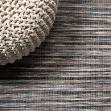 Finn Modern Farmhouse Pinstripe  Area Rug
